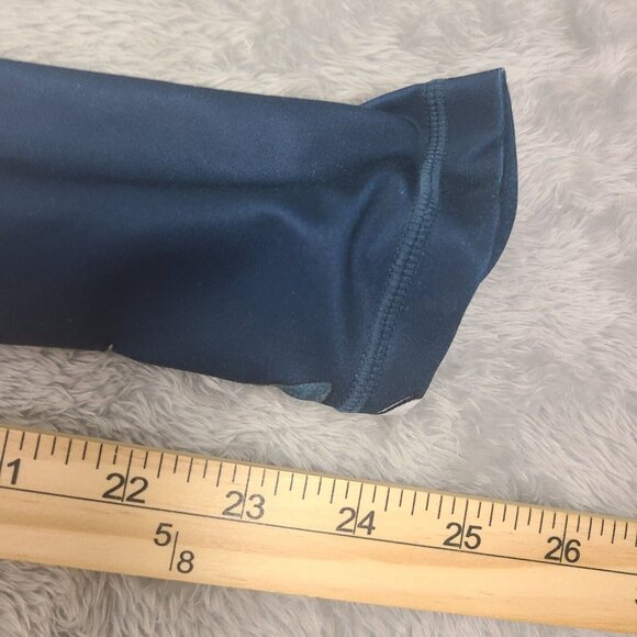 Athleta‎ Floral Elation 7/8 Small Tight Constellation Blue Multi Navy Women - Picture 6 of 8